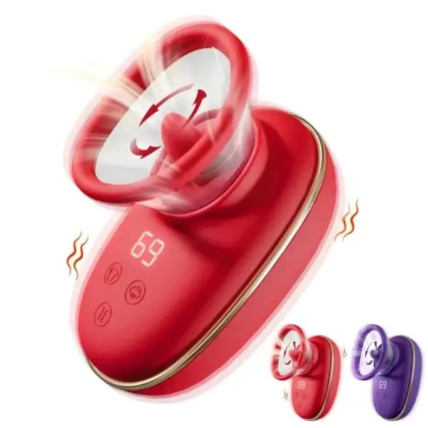 Vacuum Sucking Clitoral Vibrator