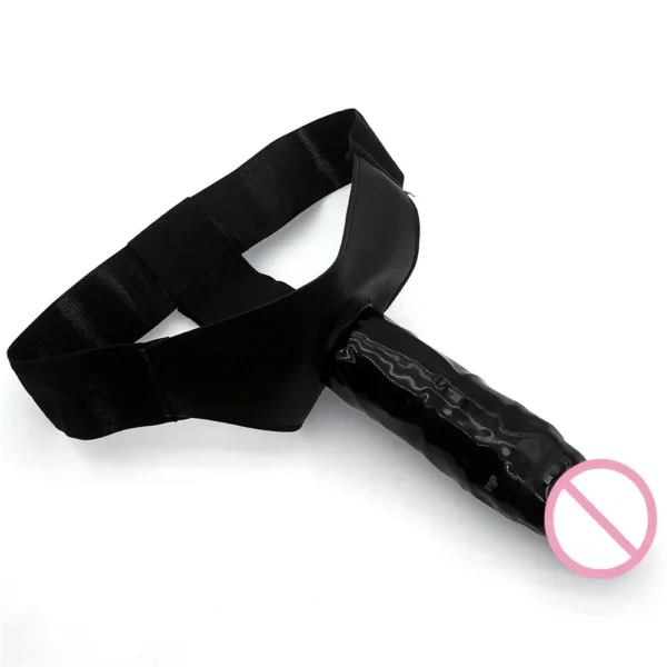 "Men's Strap-On Dildo Harness Belt for Women and Gay Pleasure"
