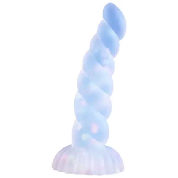 Dark Glowing Jelly Dildo – Soft & Suction-Based